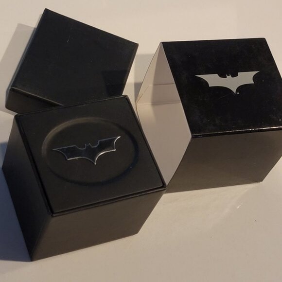 BATMAN Dark Knight Stainless Steel Puzzle Ring Size 8 - Picture 6 of 15